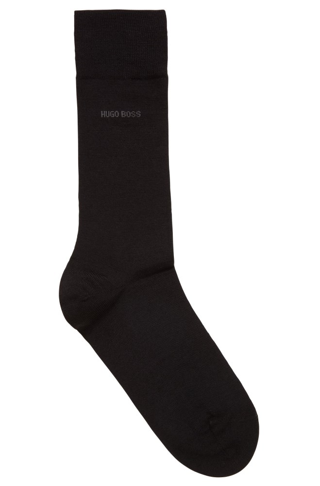 Calcetines Hugo Boss Hombre Economicos - BOSS Regular-length socks in a blend -